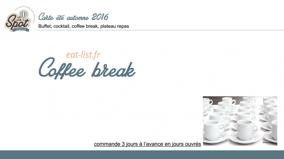 Le Spot — carte page 9