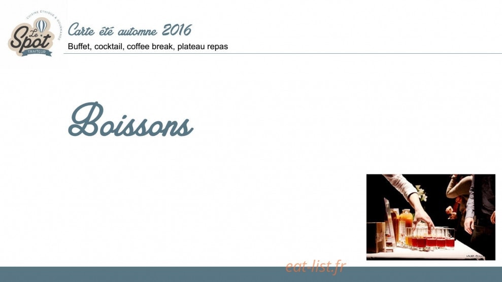 Le Spot — carte page 13