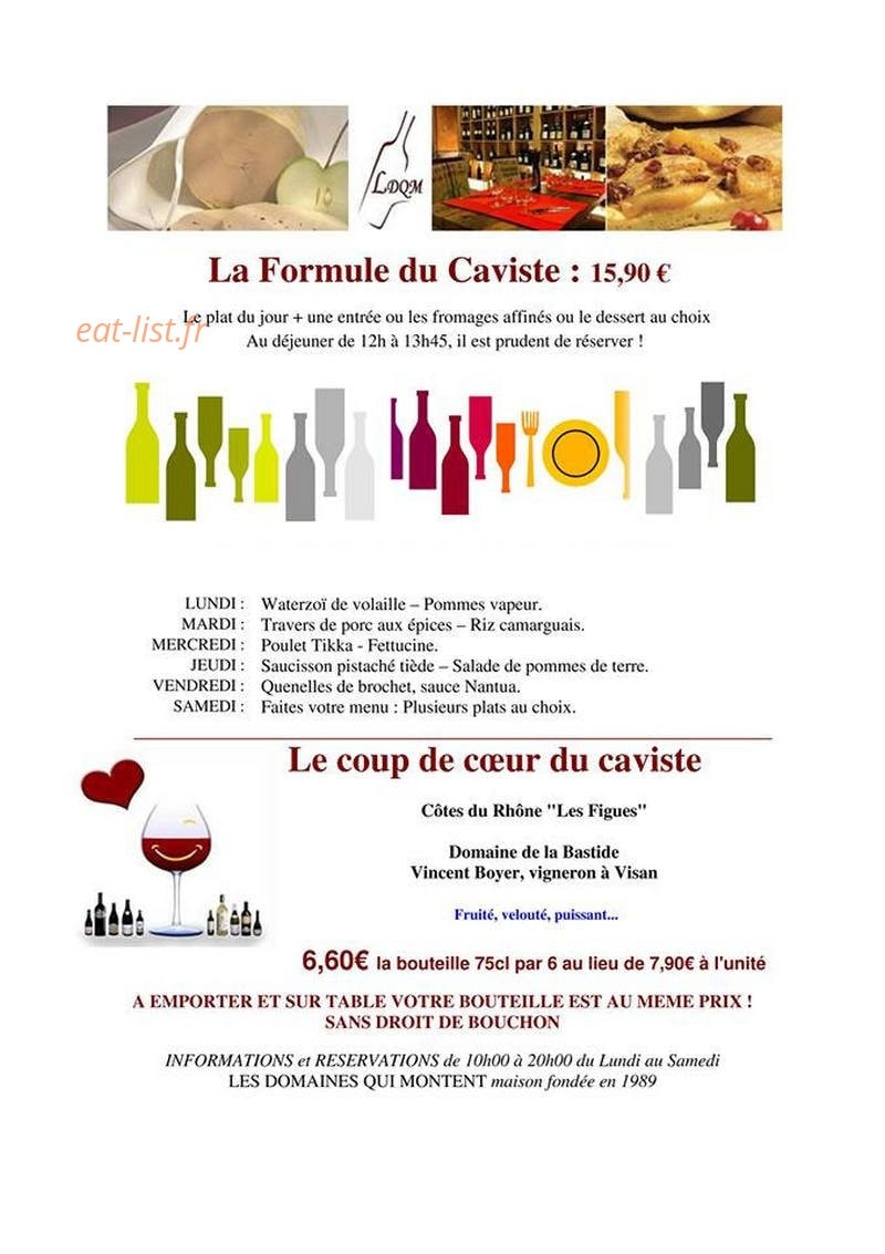 Les Domaines Qui Montent — carte page 1