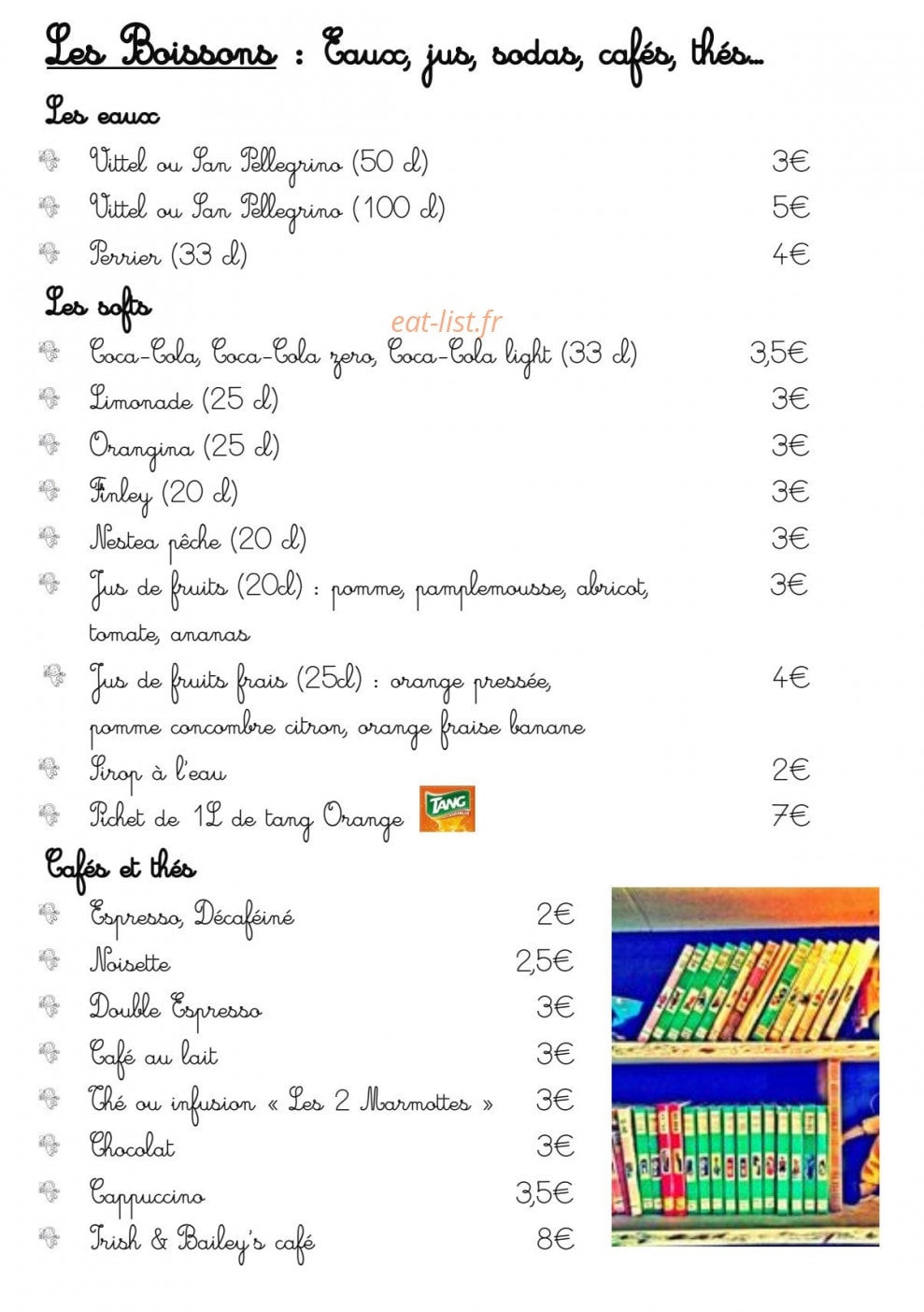 Les Fils à Maman — carte page 12