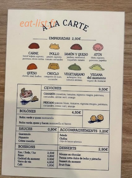 Listo — carte page 1