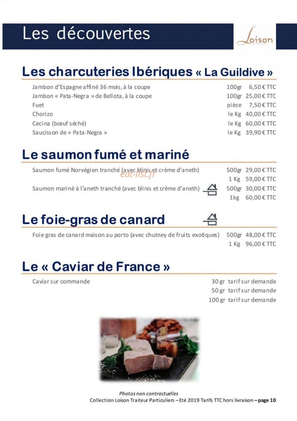 Loison — carte page 10