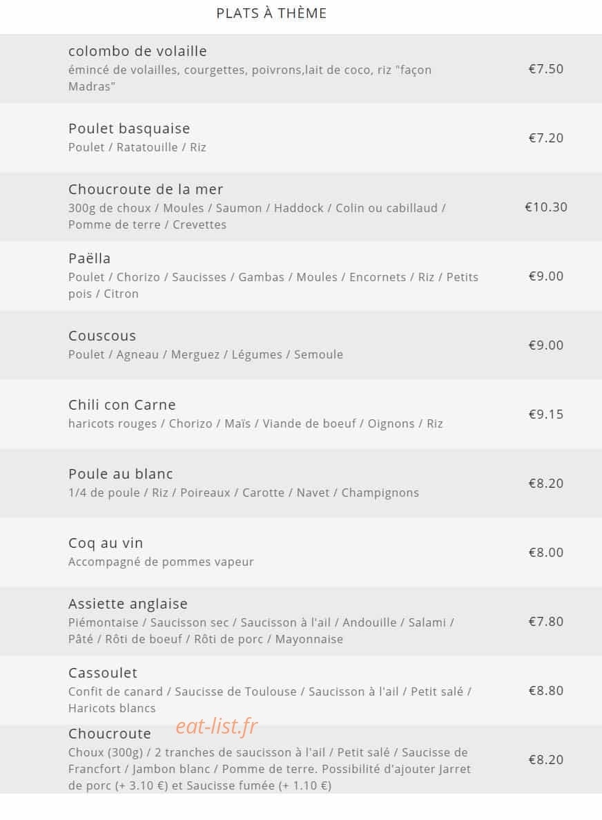Md traiteur — carte page 7
