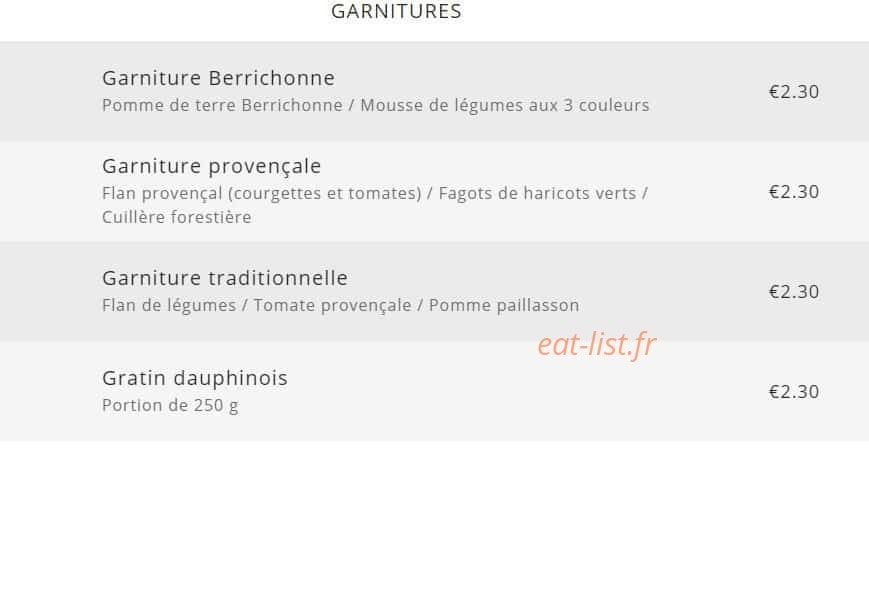 Md traiteur — carte page 6