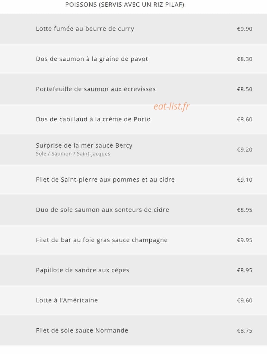 Md traiteur — carte page 4