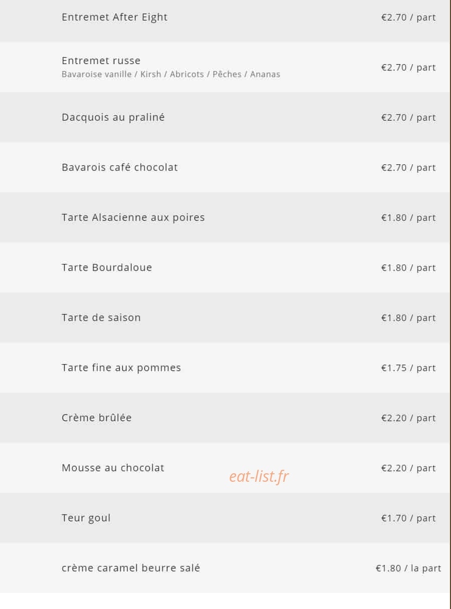 Md traiteur — carte page 9