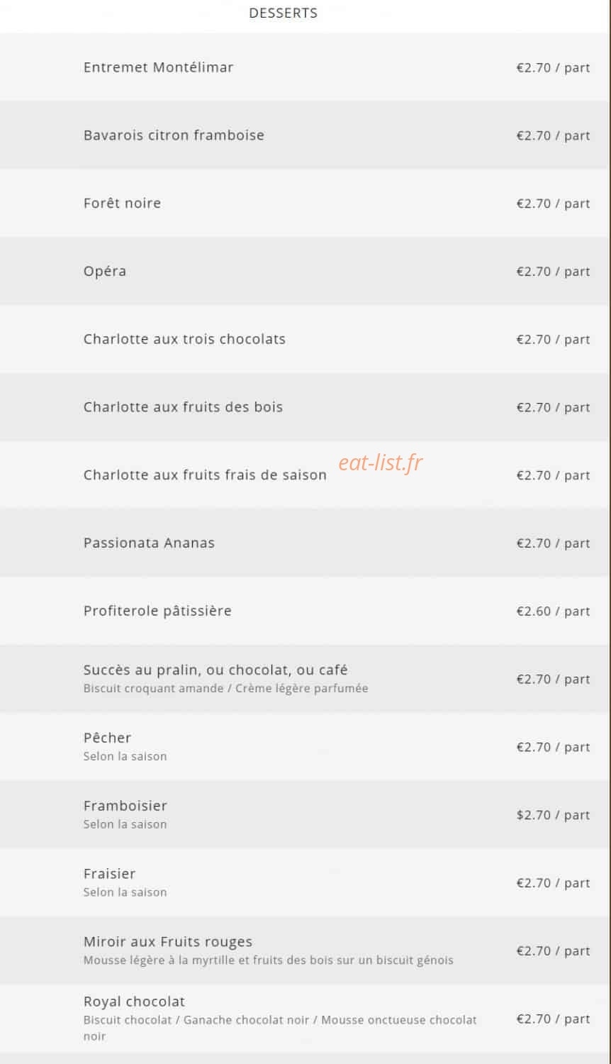 Md traiteur — carte page 8