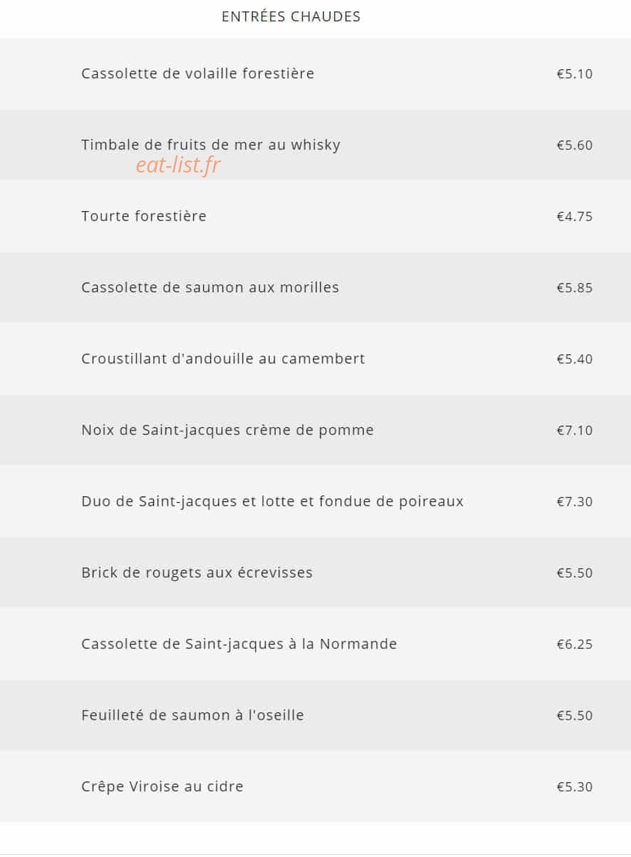 Md traiteur — carte page 3