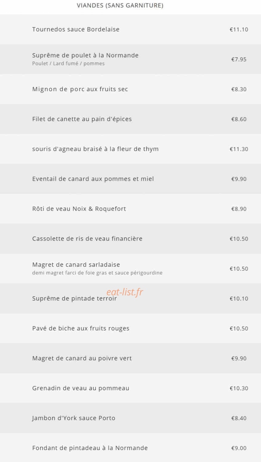 Md traiteur — carte page 5