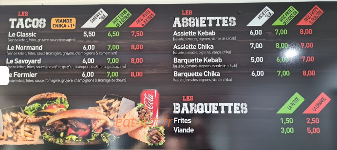 Neta Food — carte page 2