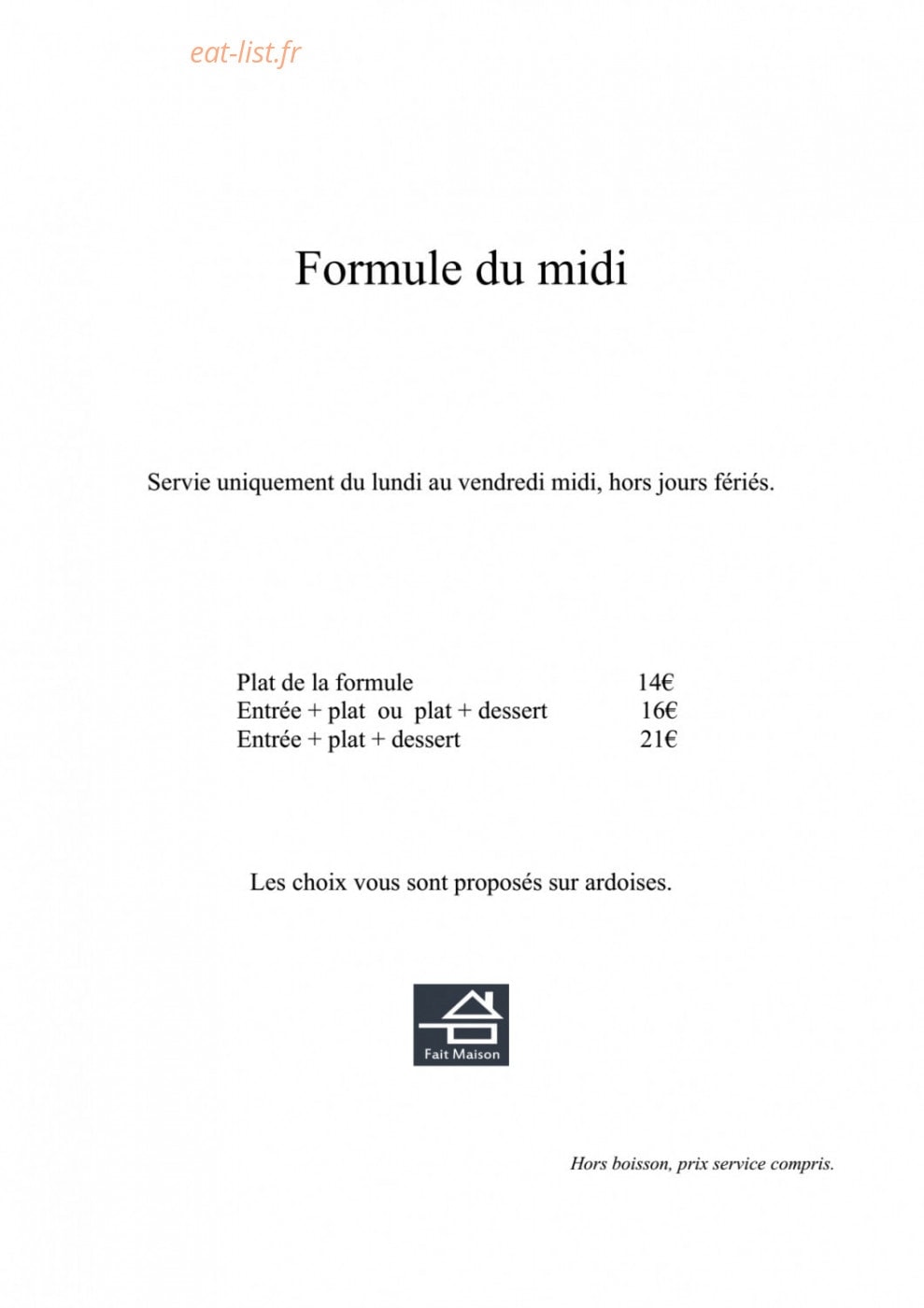 Ô Globe — carte page 3