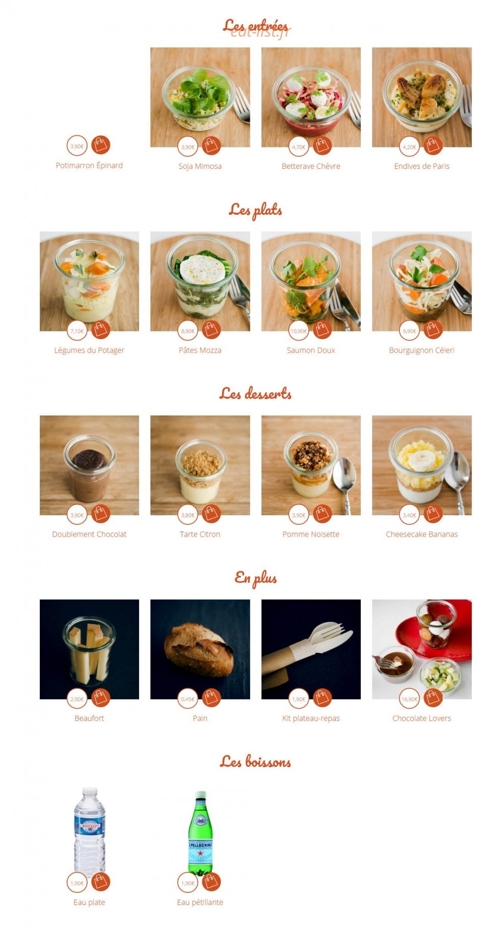 Oh My Chef ! — carte page 1