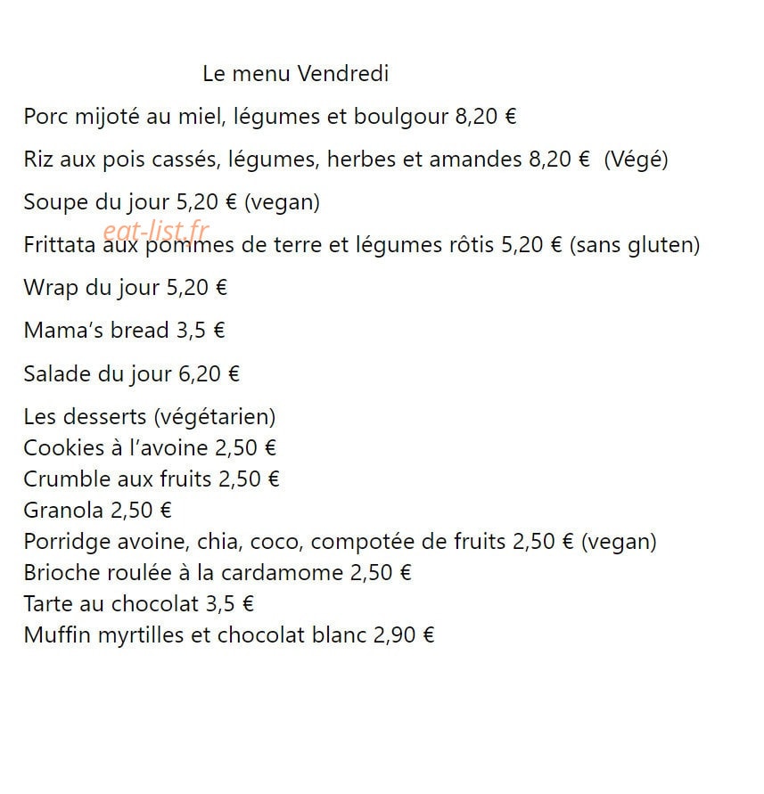 Popotes — carte page 1
