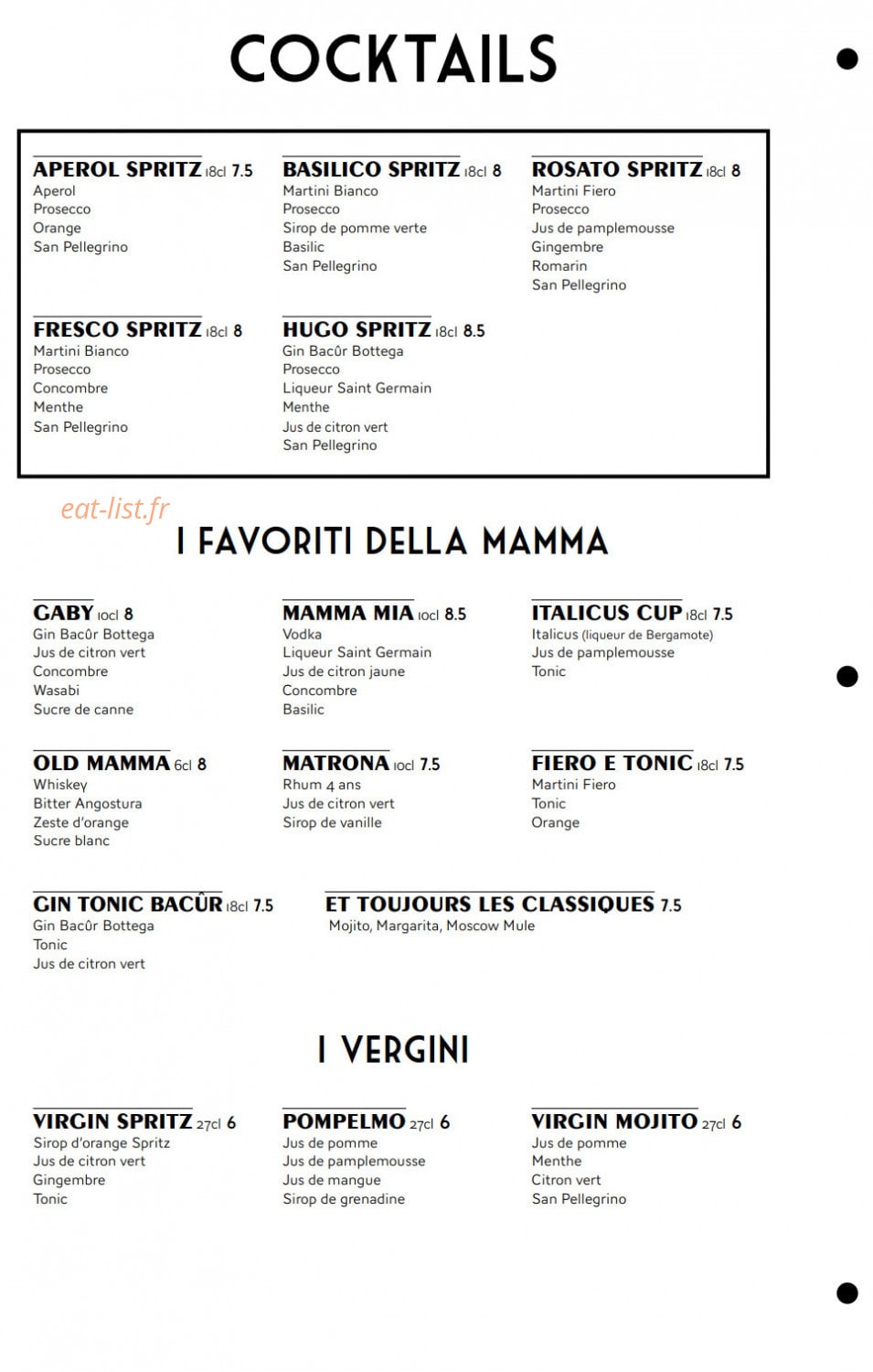 Raffaella - le clan des mamma — carte page 7