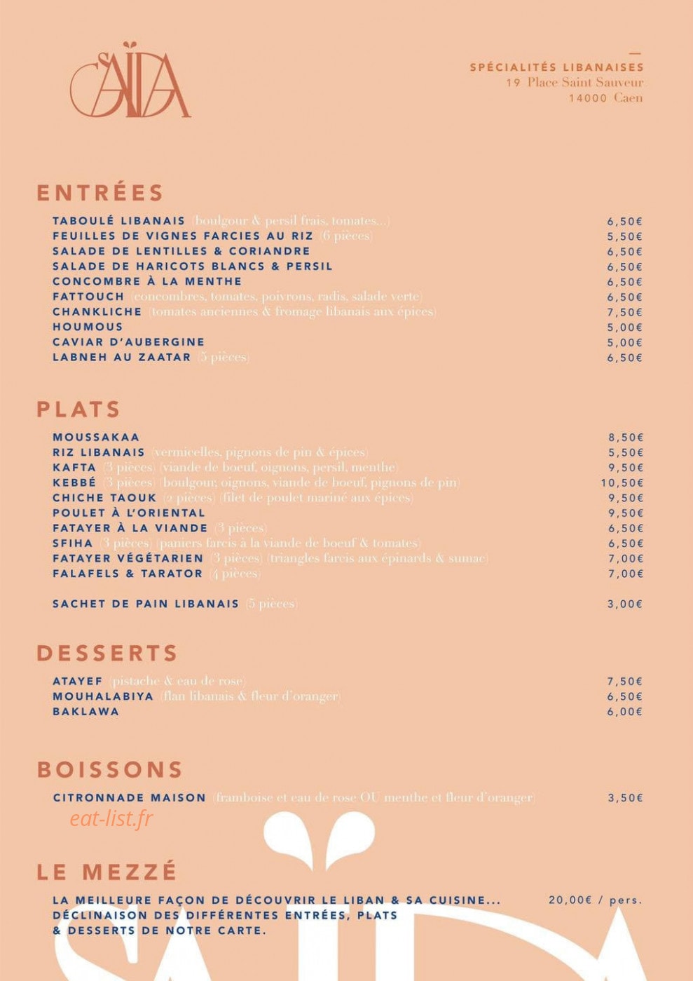 Saïda — carte page 1