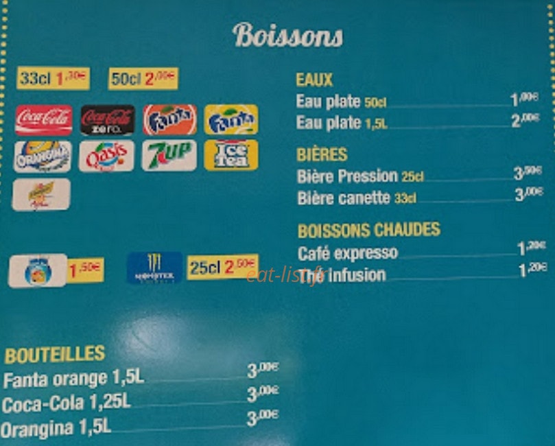 Soph'Food — carte page 4