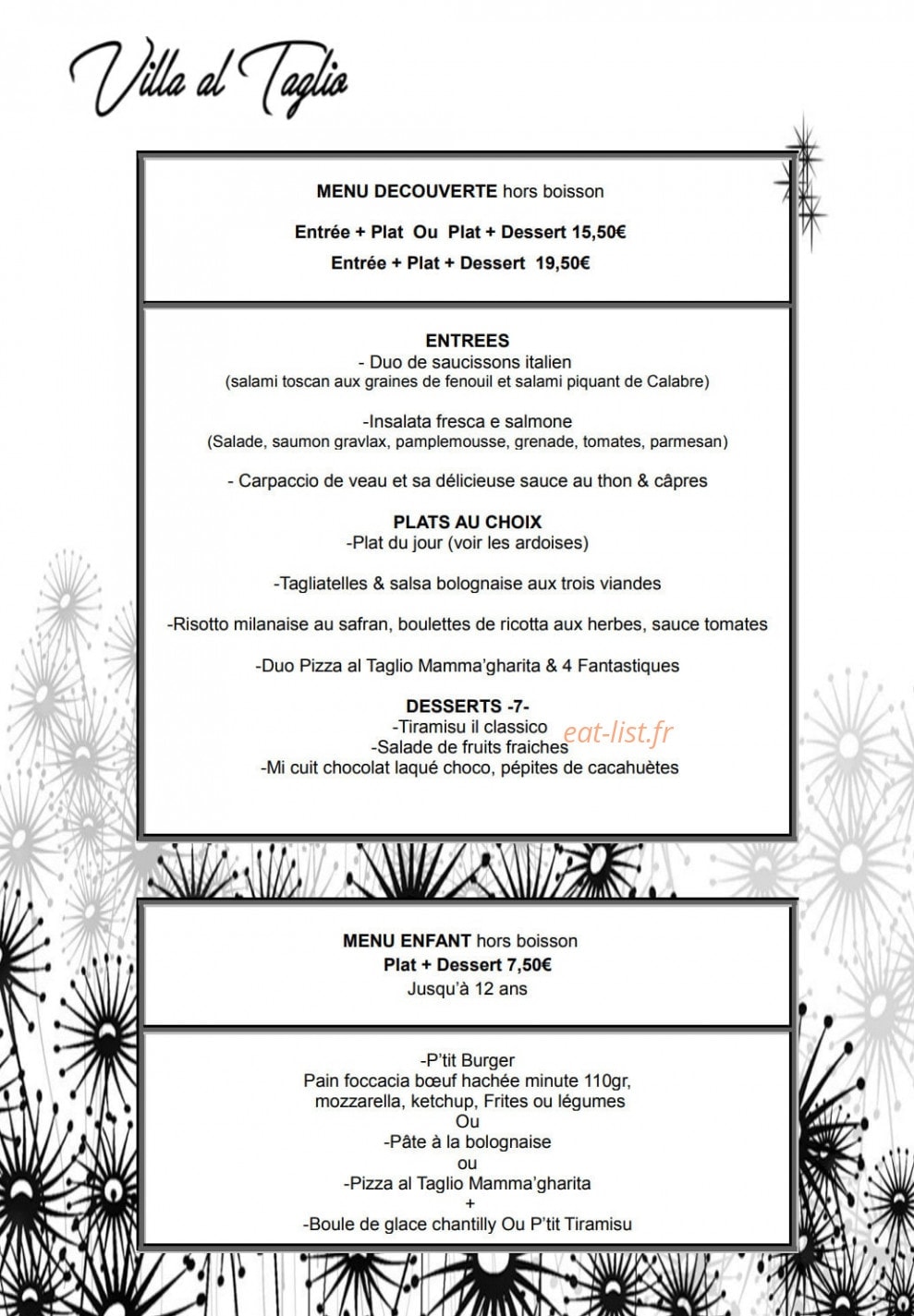 Villa al taglio — carte page 4