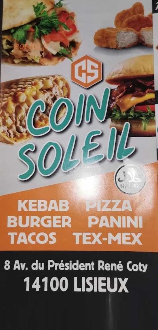 Coin Soleil — carte page 1
