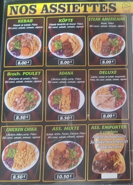 Kebab du pays d auge — carte page 1
