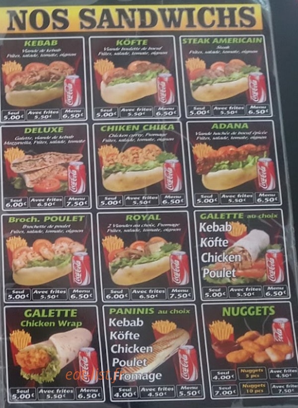 Kebab du pays d auge — carte page 2