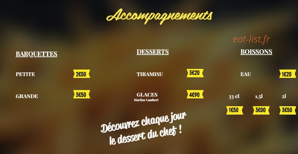 Lexo Burger — carte page 6