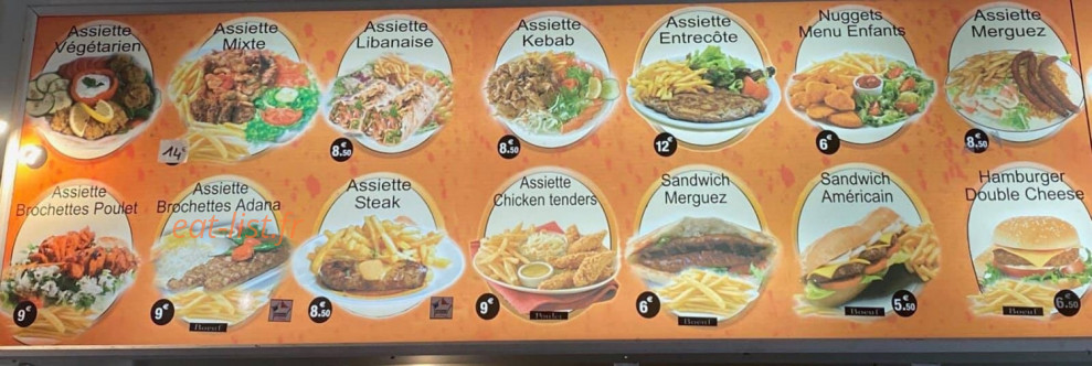 Adana Kebab — carte page 2