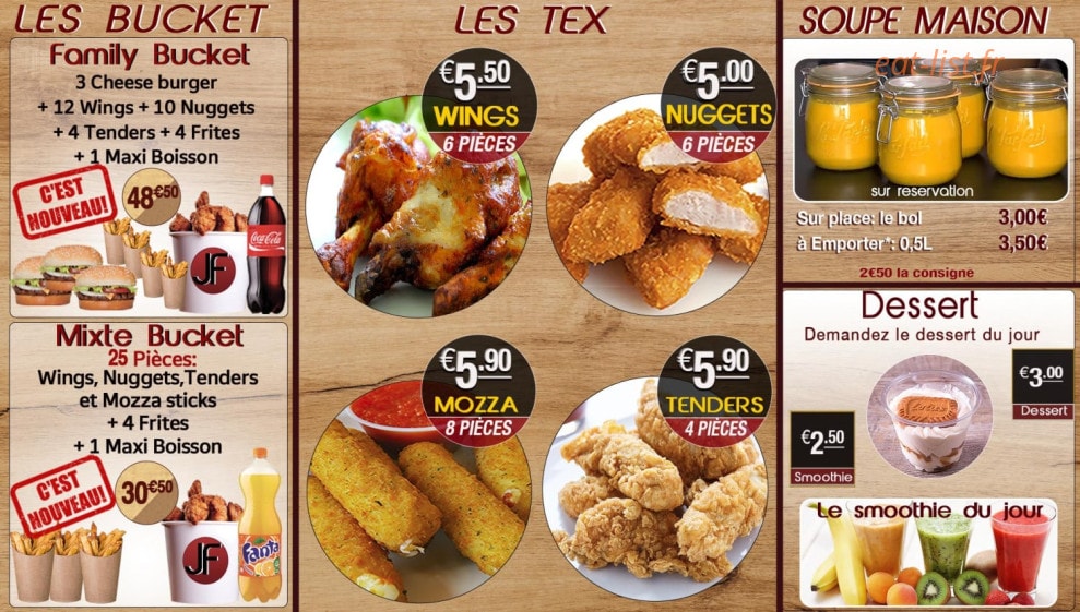 Jessi Food — carte page 3