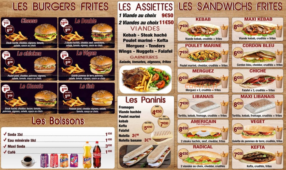 Jessi Food — carte page 2