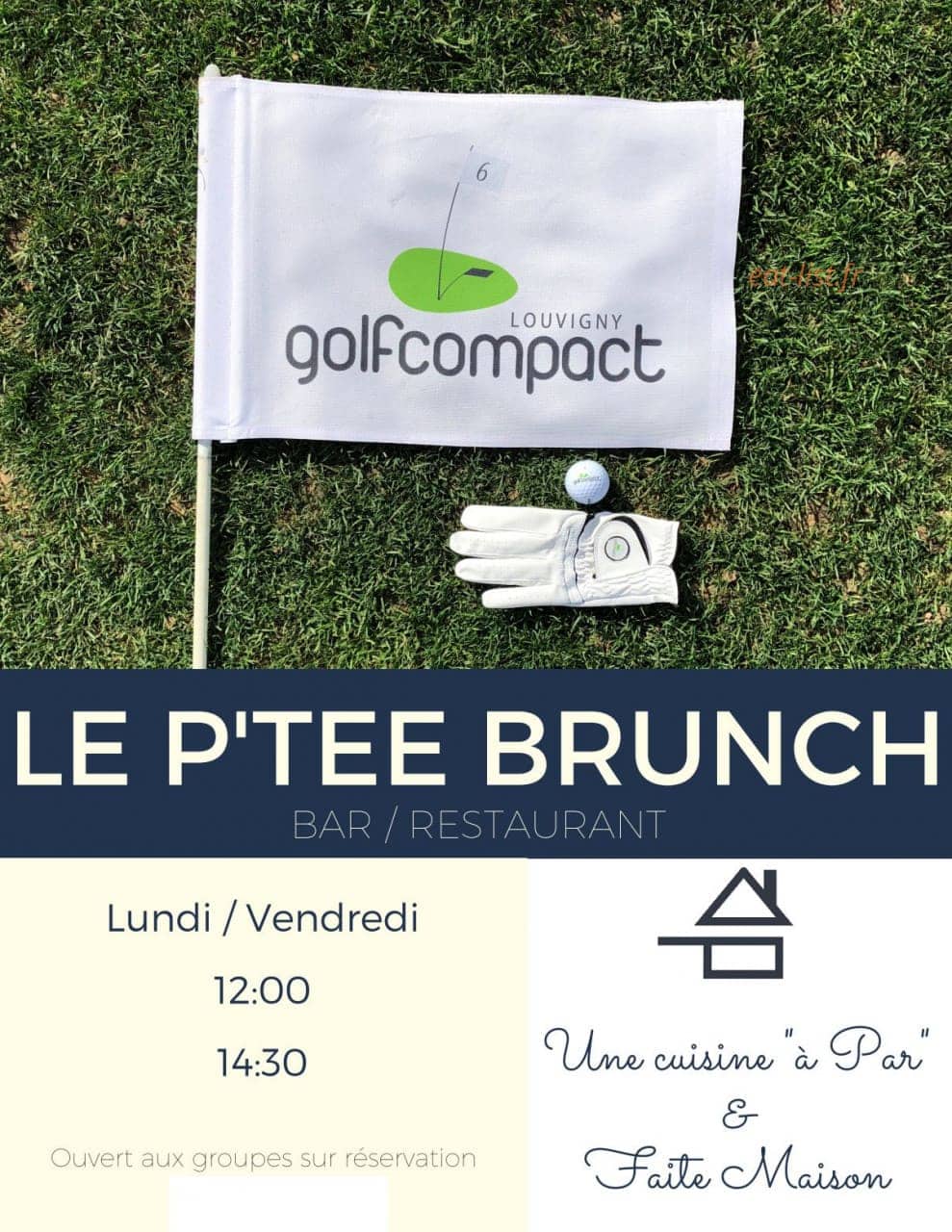 Le P'Tee Brunch — carte page 1