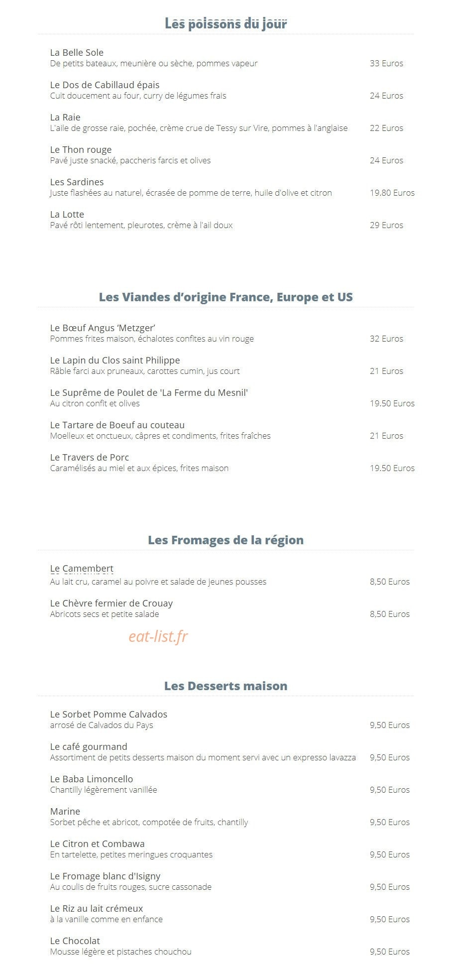 La Marine Arromanches — carte page 3