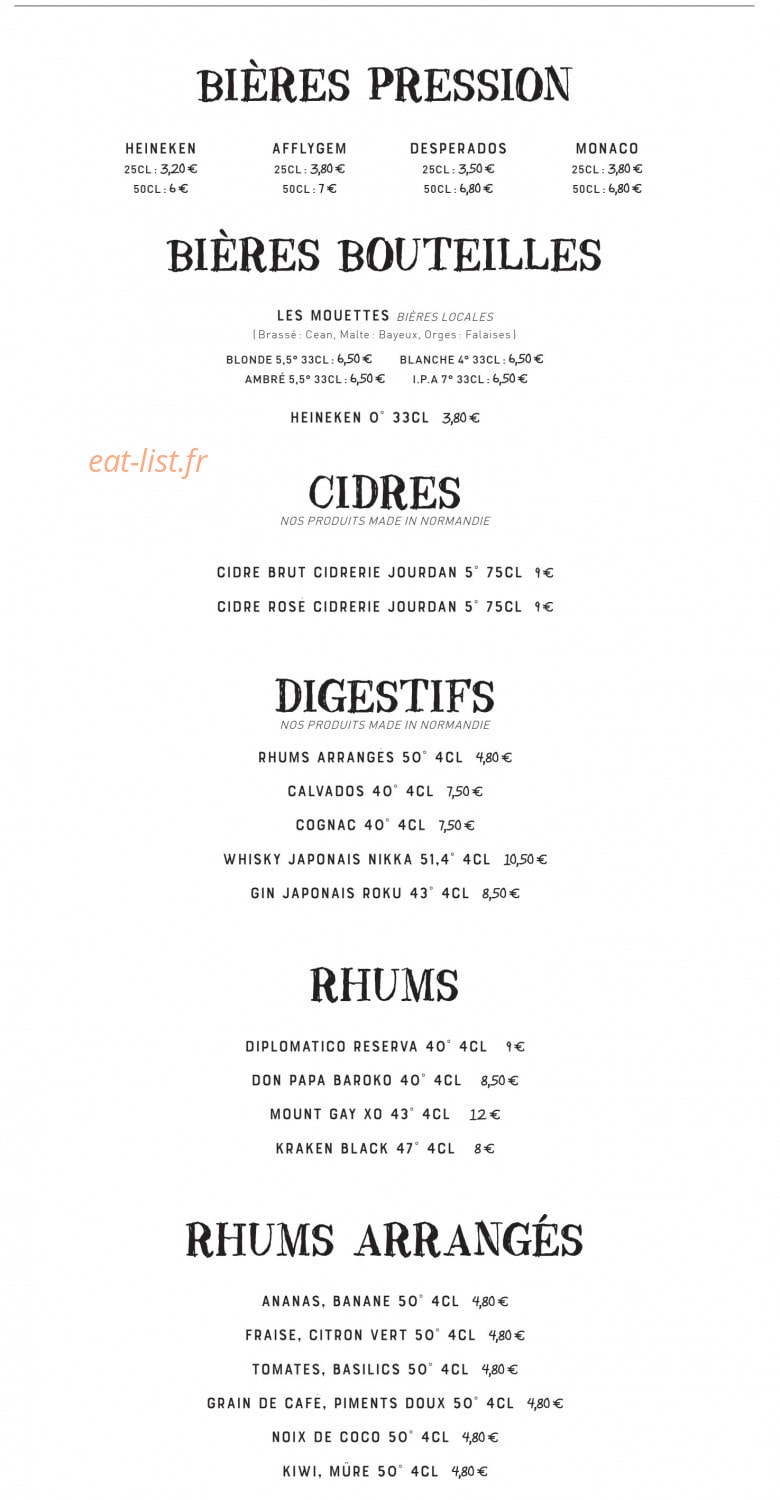 Ô Beach — carte page 7