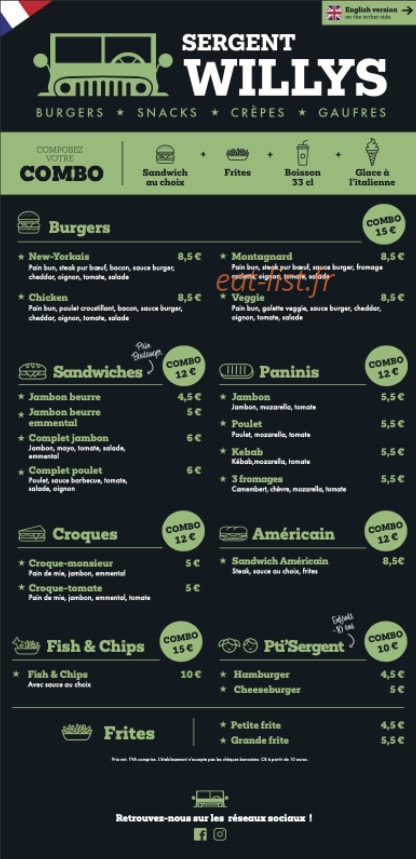Sergent Willys — carte page 2