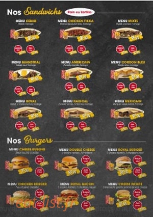 Class'food — carte page 3
