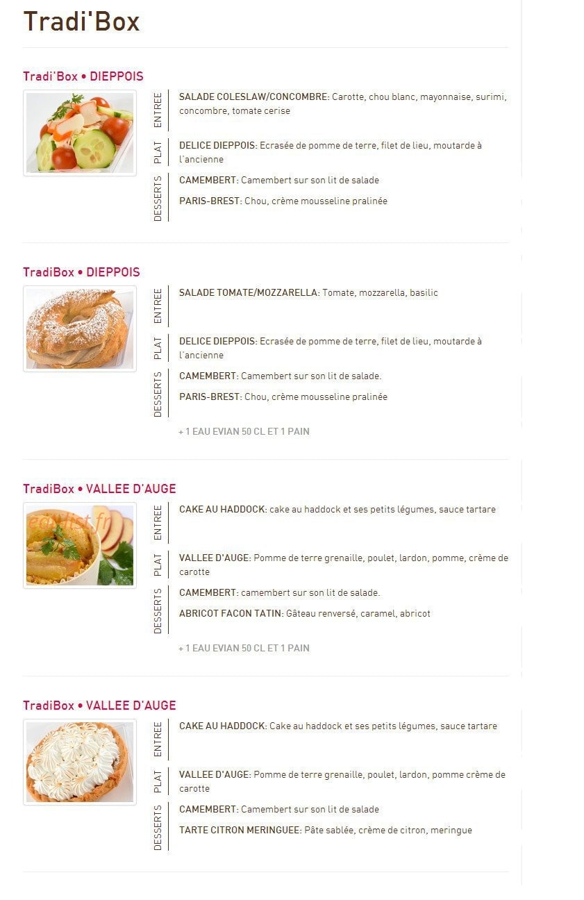Delicecook — carte page 1