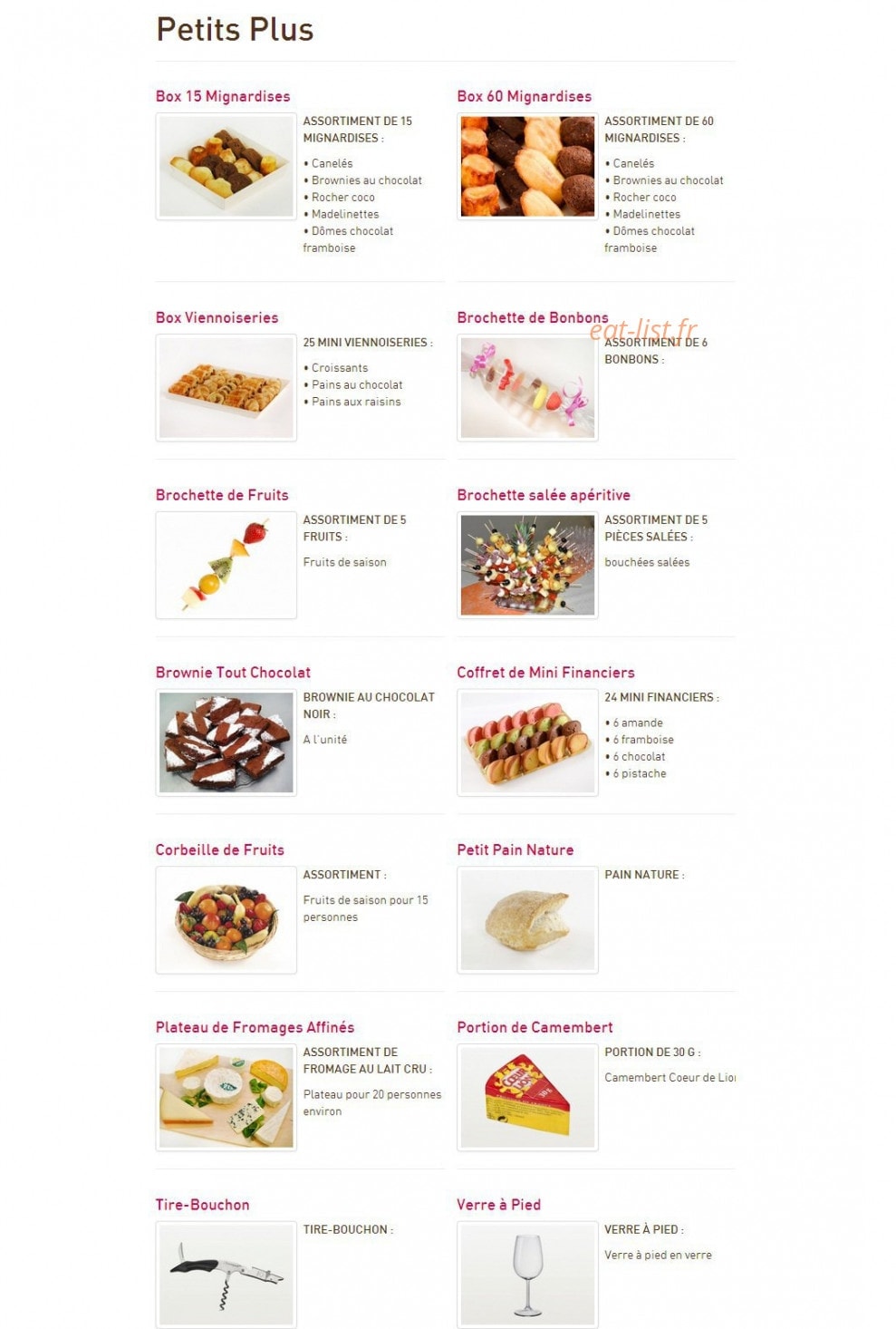 Delicecook — carte page 9