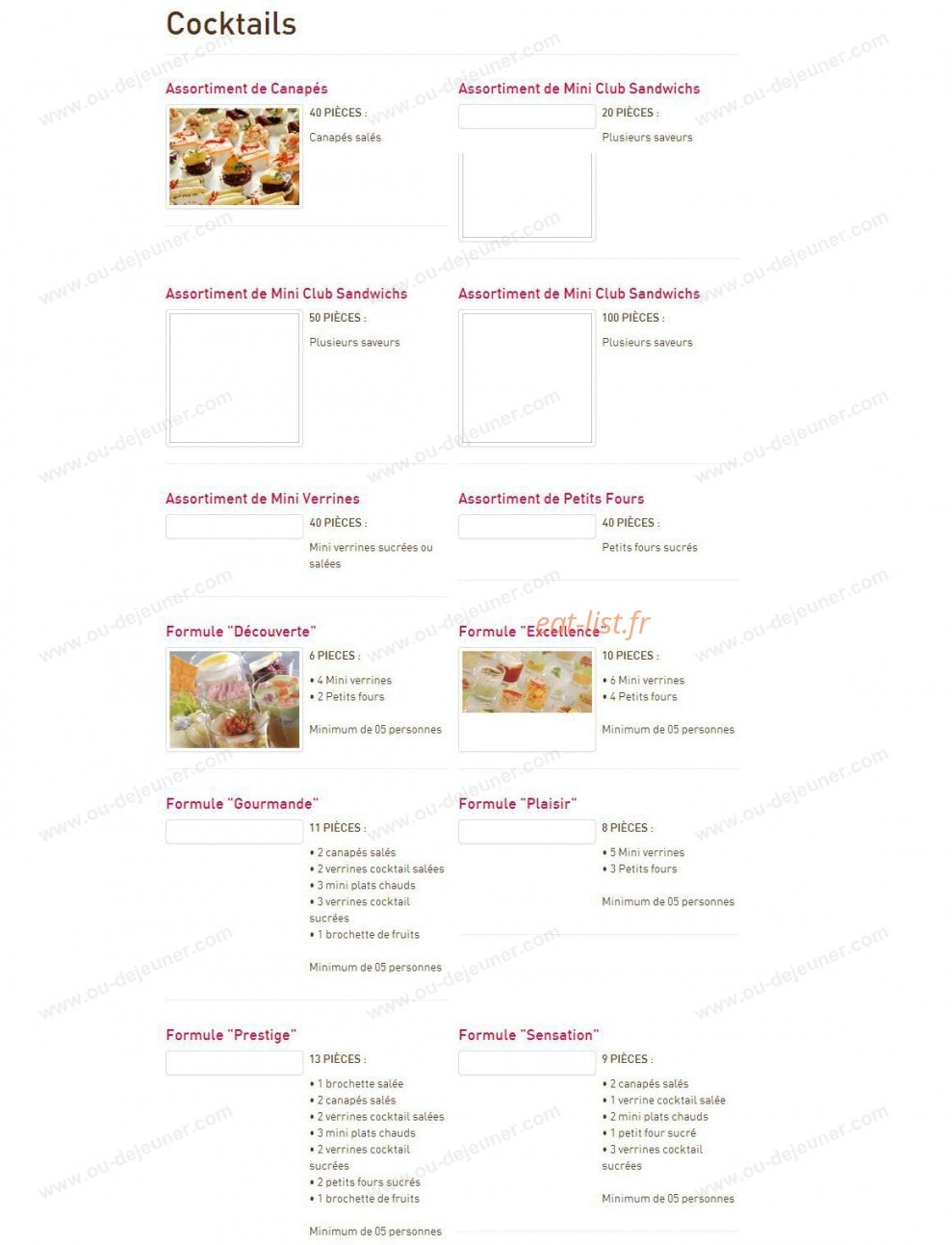 Delicecook — carte page 6