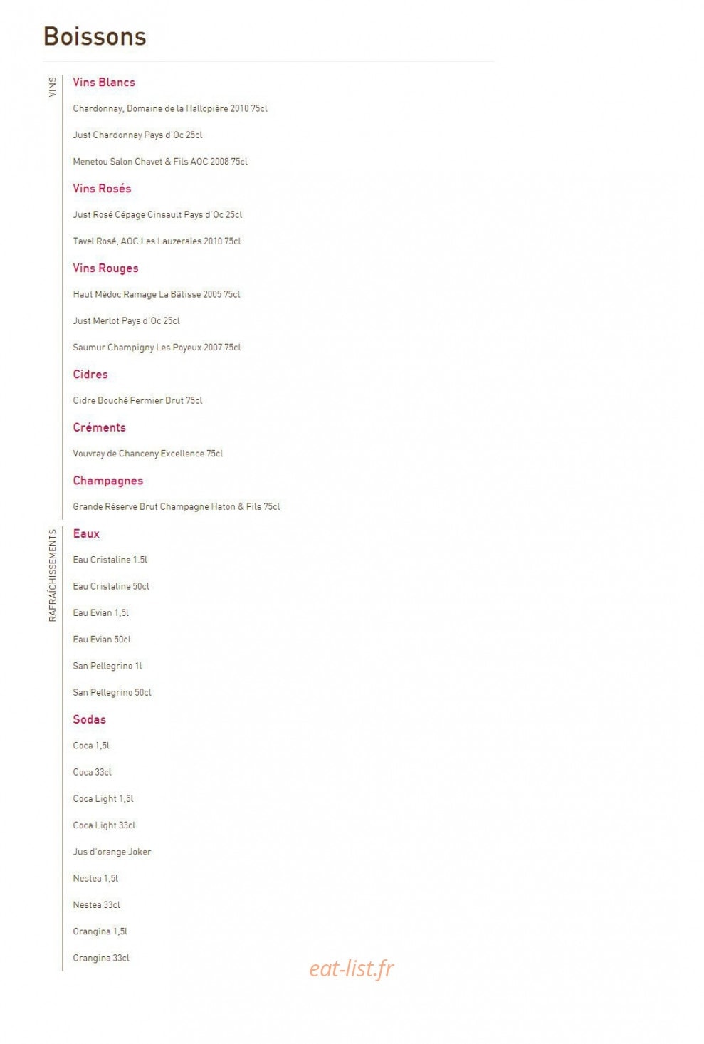 Delicecook — carte page 8
