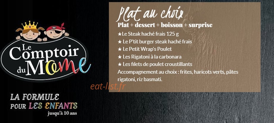 Le Comptoir du Malt — carte page 1