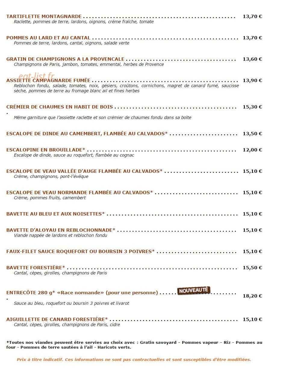 Maitre Corbeau — carte page 6