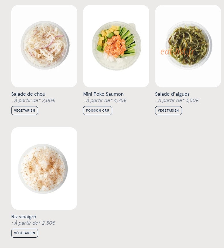 Sushi Daily — carte page 10