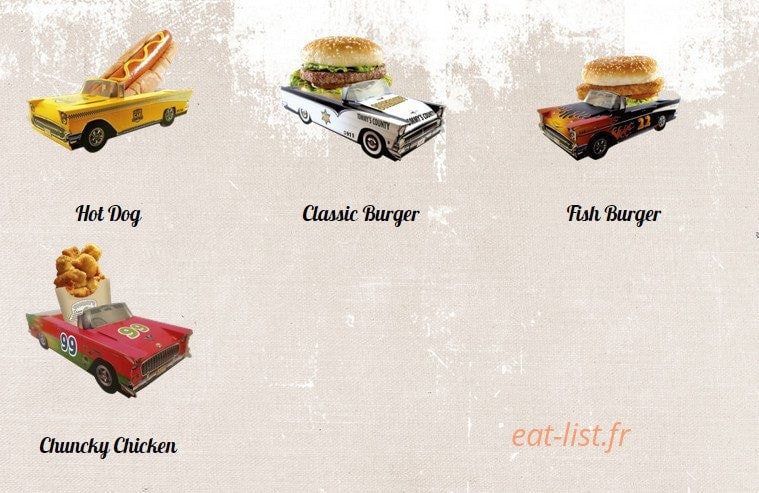 Tommy's Diner Café — carte page 11