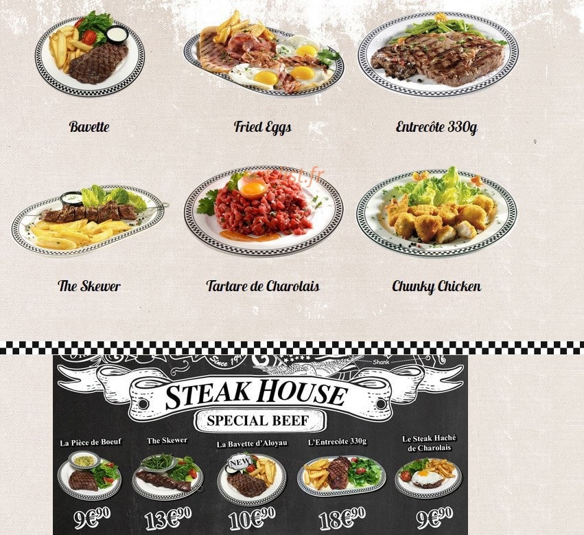 Tommy's Diner Café — carte page 10