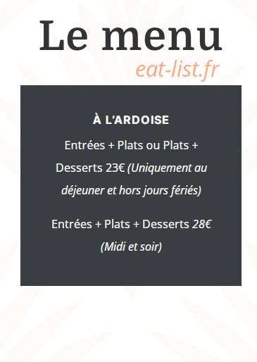 Le Coq Hardi — carte page 2