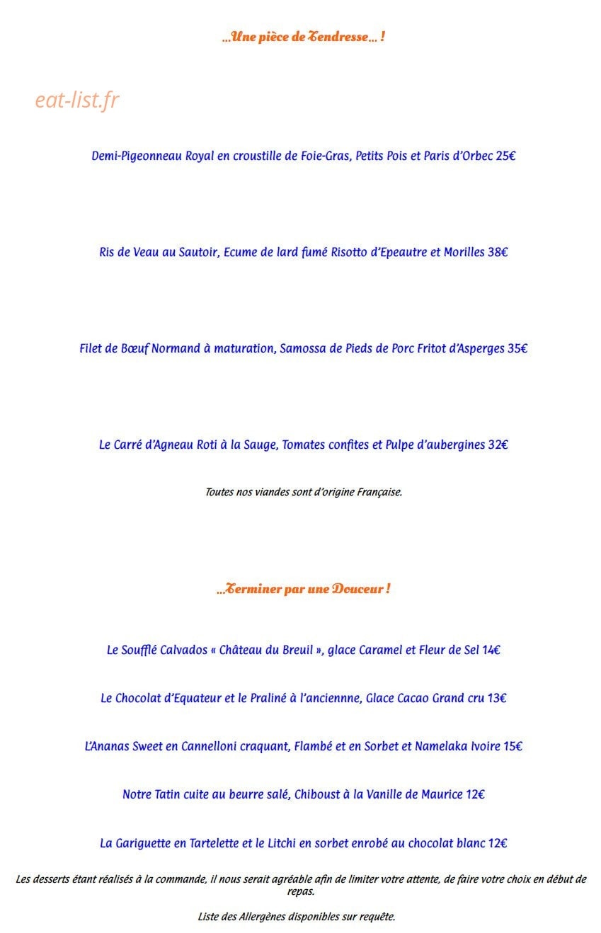 Le Dauphin — carte page 2