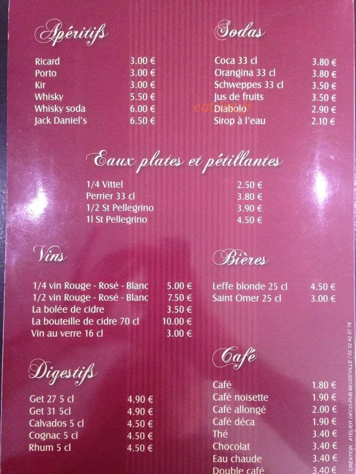 Chez Maguy — carte page 3