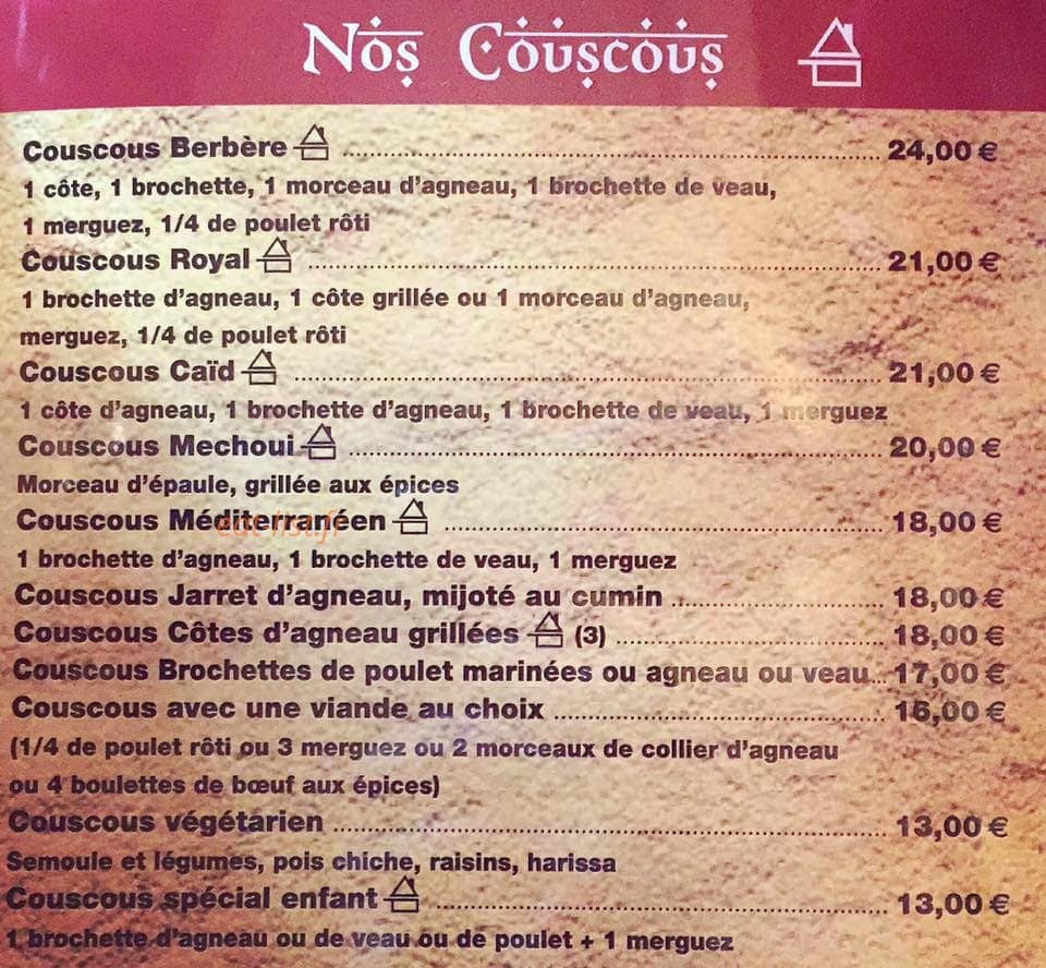 Le Berbere — carte page 2