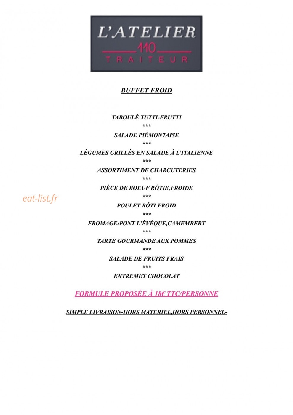 L'Atelier 110 — carte page 6