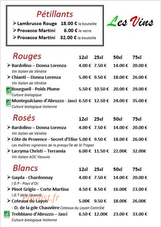 Il Salentino — carte page 17