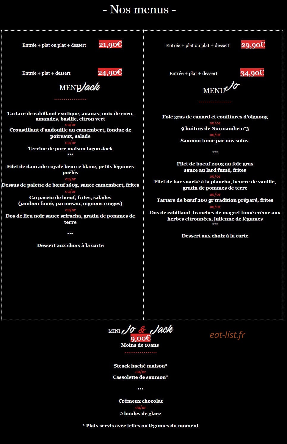 Jo Et Jack — carte page 2