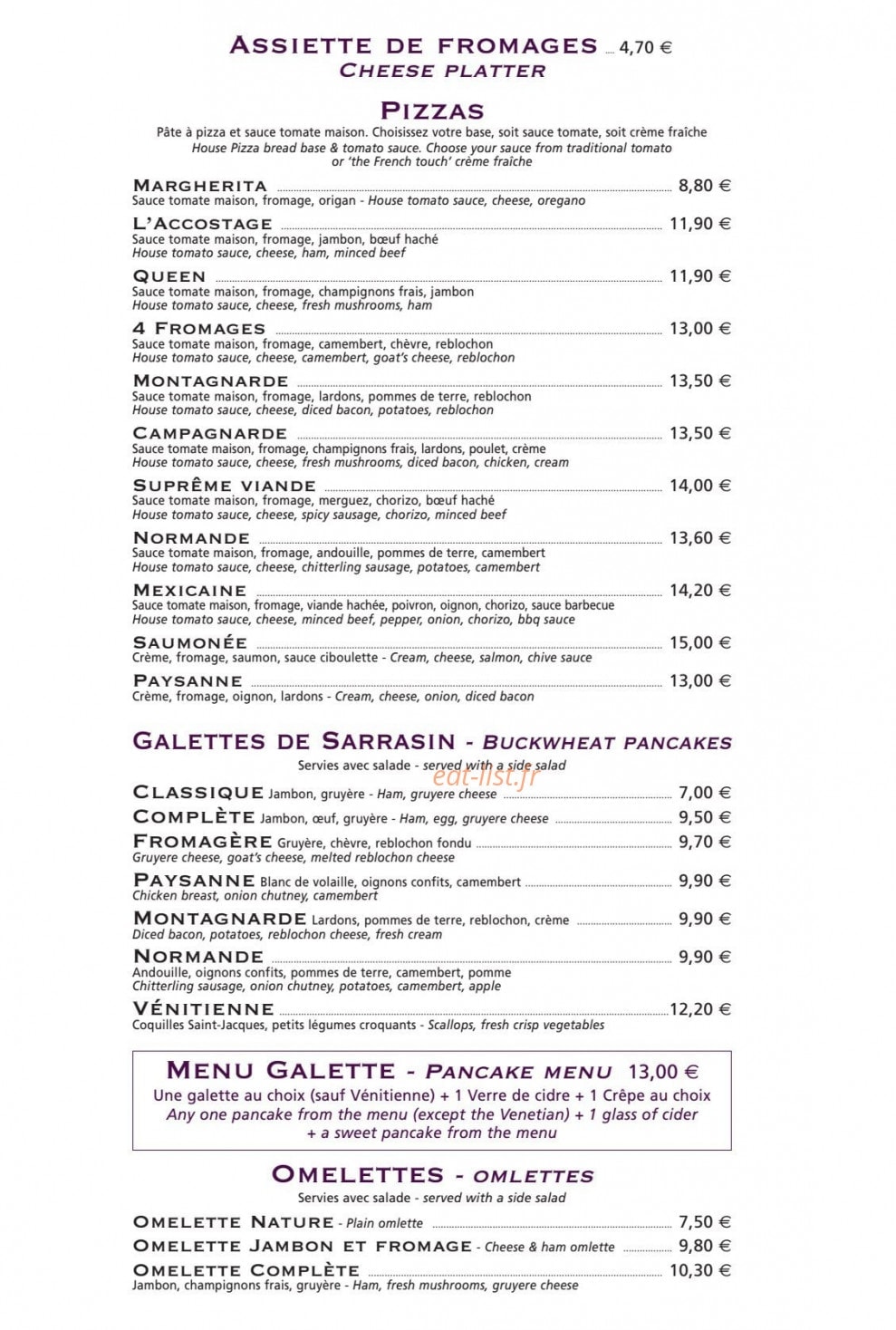 L'Accostage — carte page 3